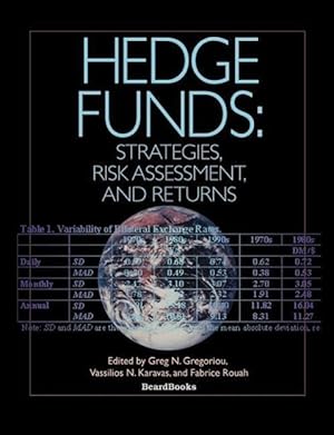 Immagine del venditore per Hedge Funds: Strategies, Risk Assessment, and Returns venduto da moluna