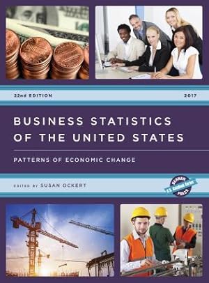 Bild des Verkufers fr Business Statistics of the United States 2017 zum Verkauf von moluna