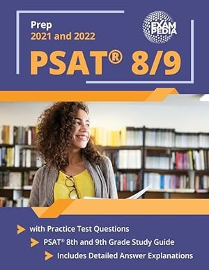 Bild des Verkufers fr PSAT 8/9 Prep 2021 and 2022 with Practice Test Questions zum Verkauf von moluna