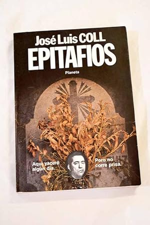 Imagen del vendedor de Epitafios a la venta por Alcan Libros