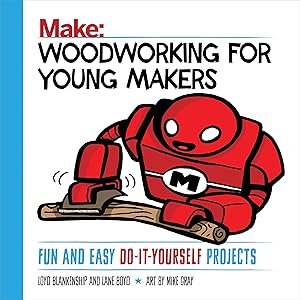 Bild des Verkufers fr Woodworking for Young Makers: Fun and Easy Do-It-Yourself Projects zum Verkauf von moluna