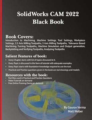 Bild des Verkufers fr SolidWorks CAM 2022 Black Book zum Verkauf von moluna