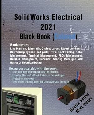 Bild des Verkufers fr SolidWorks Electrical 2021 Black Book (Colored) zum Verkauf von moluna