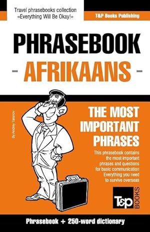 Bild des Verkufers fr English-Afrikaans phrasebook and 250-word mini dictionary zum Verkauf von moluna