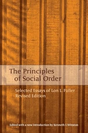 Bild des Verkufers fr The Principles of Social Order zum Verkauf von moluna