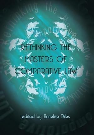 Bild des Verkufers fr Rethinking the Masters of Comparative Law zum Verkauf von moluna