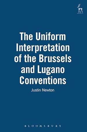 Seller image for The Uniform Interpretation of the Brussels and Lugano Conventions for sale by moluna