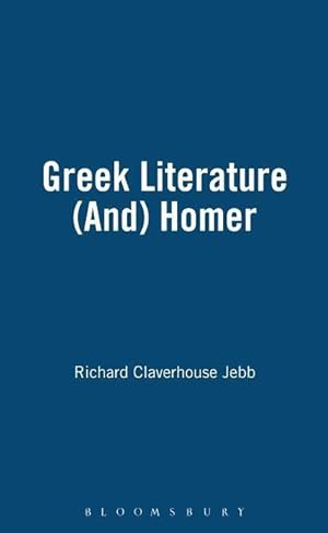 Bild des Verkufers fr Greek Literature (And) Homer zum Verkauf von moluna