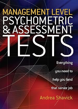 Bild des Verkufers fr Management Level Psychometric and Assessment Tests zum Verkauf von moluna