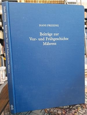 Beiträge zur Vor- und Frühgeschichte Mährens.