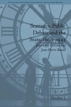 Bild des Verkufers fr Statistics, Public Debate and the State, 1800-1945 zum Verkauf von moluna