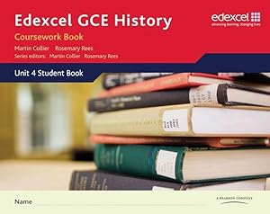 Bild des Verkufers fr Edexcel GCE History A2 Unit 4 Coursework Book zum Verkauf von moluna