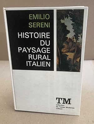 Imagen del vendedor de Histoire du paysage rural italien a la venta por librairie philippe arnaiz