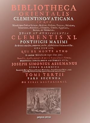 Seller image for Bibliotheca Orientalis Clementino-Vaticana (Vol 4) for sale by moluna