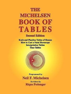 Bild des Verkufers fr The Michelsen Book of Tables zum Verkauf von moluna