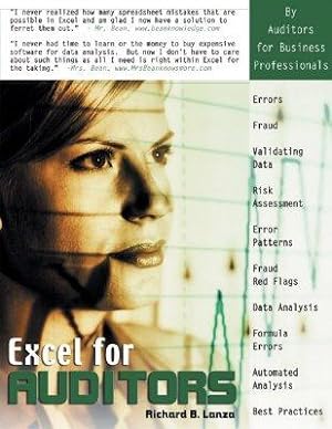 Imagen del vendedor de Excel for Auditors a la venta por moluna