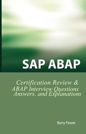 Seller image for SAP ABAP Certification Review for sale by moluna