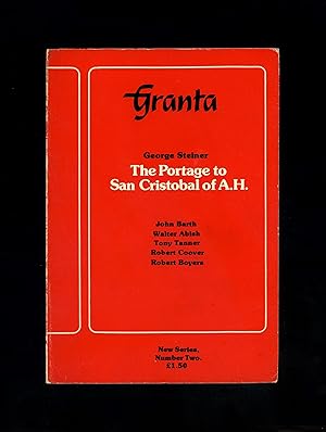 Bild des Verkufers fr GRANTA 2 (New Series, Number Two) - 'THE PORTAGE TO SAN CRISTOBAL OF A. H.' zum Verkauf von Orlando Booksellers