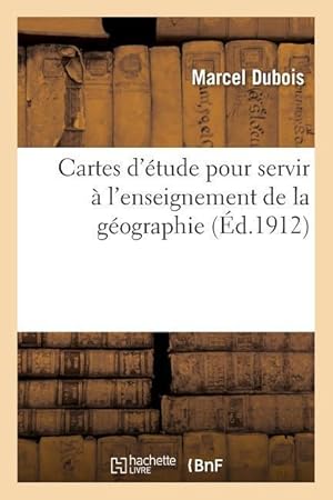 Bild des Verkufers fr Cartes d\ Etude Pour Servir A l\ Enseignement de la Geographie 3e Ed zum Verkauf von moluna