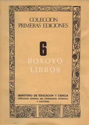 Imagen del vendedor de Coleccin Primeras Ediciones 6. Repertorio de caminos a la venta por Boxoyo Libros S.L.
