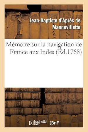 Seller image for Memoire Sur La Navigation de France Aux Indes for sale by moluna