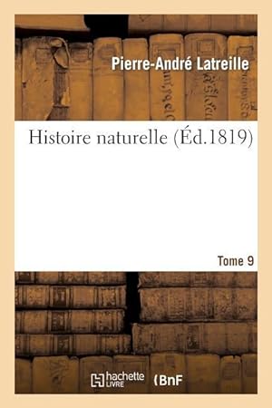 Bild des Verkufers fr Histoire Naturelle. Tome 9 zum Verkauf von moluna