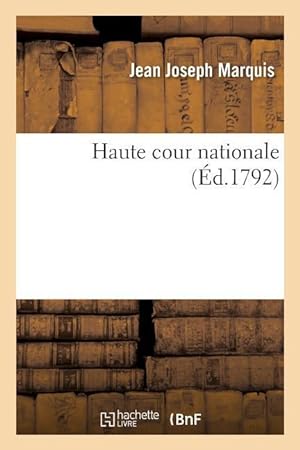 Bild des Verkufers fr Haute Cour Nationale zum Verkauf von moluna