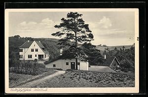 Ansichtskarte Wislade bei Oberrahmede /Kr. Altena, Volkshochschule Wislade mit Umgebung