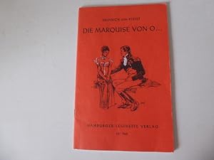 Imagen del vendedor de Die Marquise von O. 167. Hamburger Leseheft. TB a la venta por Deichkieker Bcherkiste