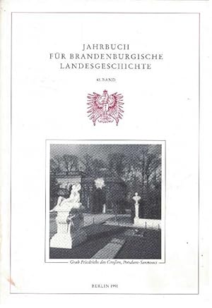 Bild des Verkufers fr Jahrbuch fr Brandenburgische Landesgeschichte. 42. Band Herausgegeben im Auftrag der Landesgeschichtlichen Vereinigung fr die Mark Brandenburg e.V. (gegr. 1884) von Eckart Henning und Wolfgang Neugebauer. zum Verkauf von La Librera, Iberoamerikan. Buchhandlung