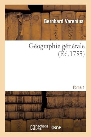 Bild des Verkufers fr Geographie Generale. Tome 1 zum Verkauf von moluna