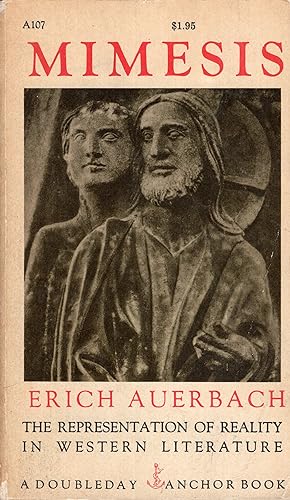 Bild des Verkufers fr Mimesis - The Representation of Reality in Western Literature (A107) zum Verkauf von A Cappella Books, Inc.