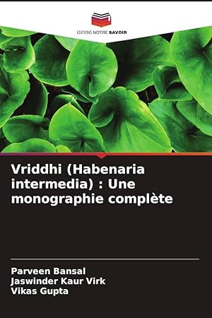 Bild des Verkufers fr Vriddhi (Habenaria intermedia): Una monografa completa zum Verkauf von moluna
