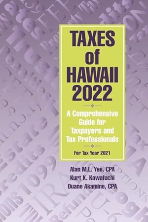 Bild des Verkufers fr Taxes of Hawaii 2022 zum Verkauf von moluna