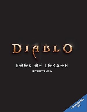 Seller image for Diablo: Book of Lorath for sale by moluna