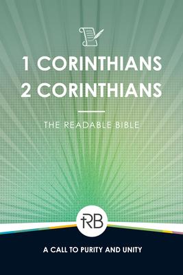 Bild des Verkufers fr The Readable Bible: 1 & 2 Corinthians zum Verkauf von moluna
