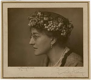 PHOTO of ENGLISH POET and WRITER MARY WEBB by FEMALE PHOTOGRAPHER DOROTHY HICKLING c. 1910