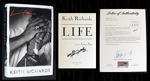 Seller image for Life (Keith Richards Signed & PSA-Certified 1st Ed) for sale by Bookcharmed Books IOBA