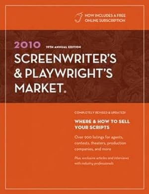 Bild des Verkufers fr 2010 Screenwriter's & Playwright's Market zum Verkauf von WeBuyBooks 2