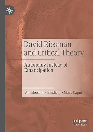 Seller image for David Riesman and Critical Theory for sale by moluna