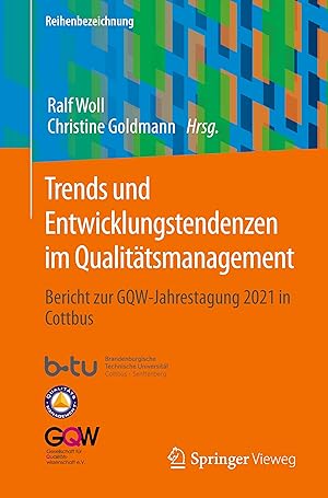 Seller image for Trends und Entwicklungstendenzen im Qualitaetsmanagement for sale by moluna