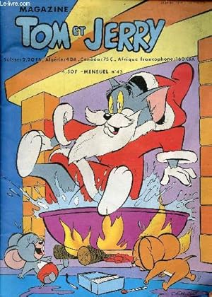 Image du vendeur pour Tom et Jerry magazine n43 dcembre 1979 - Tom et Jerry drle de journe - activit grand mre figurine - les origines du jazz - activit petit cochon-pompom - droopy explorateur - les sept erreurs - activit - clowns - droopy et le champion . mis en vente par Le-Livre