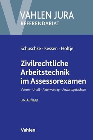 Seller image for Zivilrechtliche Arbeitstechnik im Assessorexamen for sale by moluna