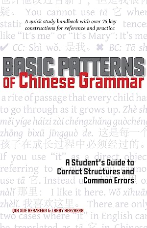 Bild des Verkufers fr Basic Patterns of Chinese Grammar zum Verkauf von moluna