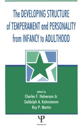 Image du vendeur pour The Developing Structure of Temperament and Personality From Infancy To Adulthood mis en vente par moluna