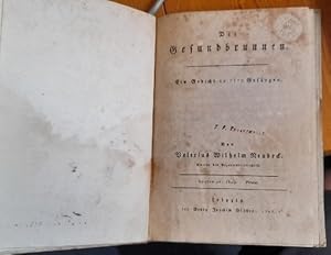 Imagen del vendedor de Die Gesundbrunnen (Ein Gedicht in vier Gesngen) a la venta por ANTIQUARIAT H. EPPLER