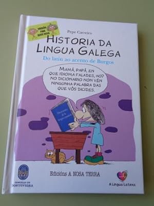 Historia da lingua galega. Do latín ao acento de Burgos (Versión para xente nova)