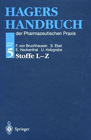 Bild des Verkufers fr Hagers Handbuch der Pharmazeutischen Praxis zum Verkauf von moluna