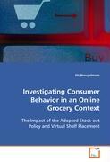 Bild des Verkufers fr Investigating Consumer Behavior in an Online Grocery Context zum Verkauf von moluna