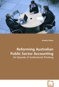 Bild des Verkufers fr Reforming Australian Public Sector Accounting zum Verkauf von moluna